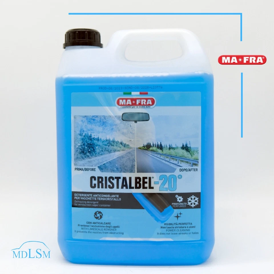 MA-FRA MAFRA CRISTALBEL -20 DETERGENTE LIQUIDO LAVAVETRI ANTIGELO VETRI "HC057"