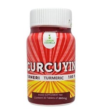 Curcuyin turmeric lemon cochella curcullin curcuma 30 tablets