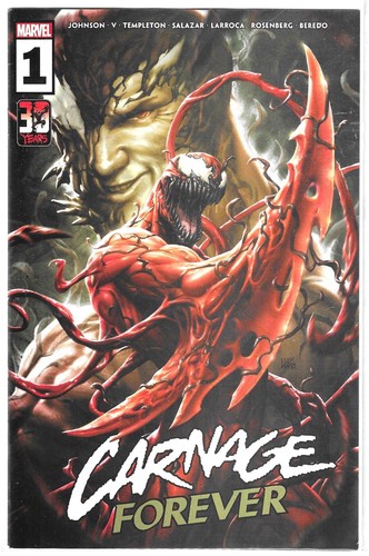 Carnage Forever #1 Marvel Comics 2022 Johnson V Templeton Salazar