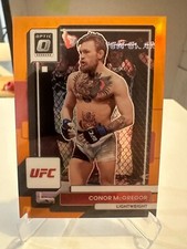 UFC 2023 Donruss Optic Conor McGregor Orange Prizm 17/49 