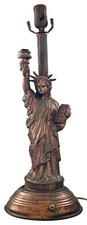 Vintage Statue of Liberty Souvenir 27” Lamp