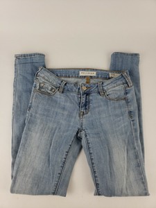 bullhead denim co low rise skinniest jeans size 24 (00) Light Wash Blue | eBay
