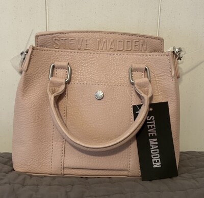 New NWT $88 STEVE MADDEN Blush Pink Crossbody Bag