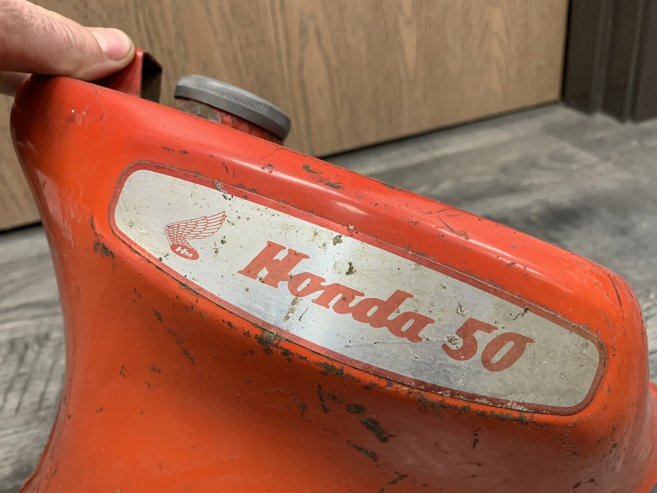 Honda 50 1959 1960 1961 1962 C100 Super Cub CA100 C102 tanque de gasolina OEM * Foto 3 de 4