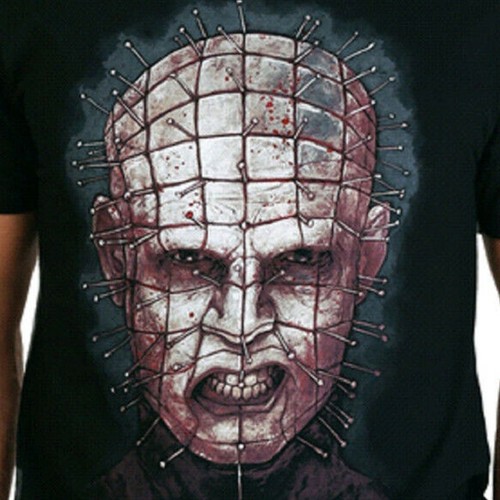 Hellraiser Pinhead Schwarz Kurzarm Herren T-Shirt NEU - Bild 3 von 6