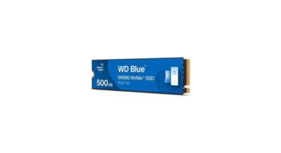 WD Blue SN580 SSD - 500 GB - intern - M.2 2280 - PCIe 4.0 x4 (NVMe)