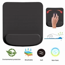 Mouse Pad Wrist Rest Support Ergonomic Comfort Mat Non-Slip PC Computer Laptop