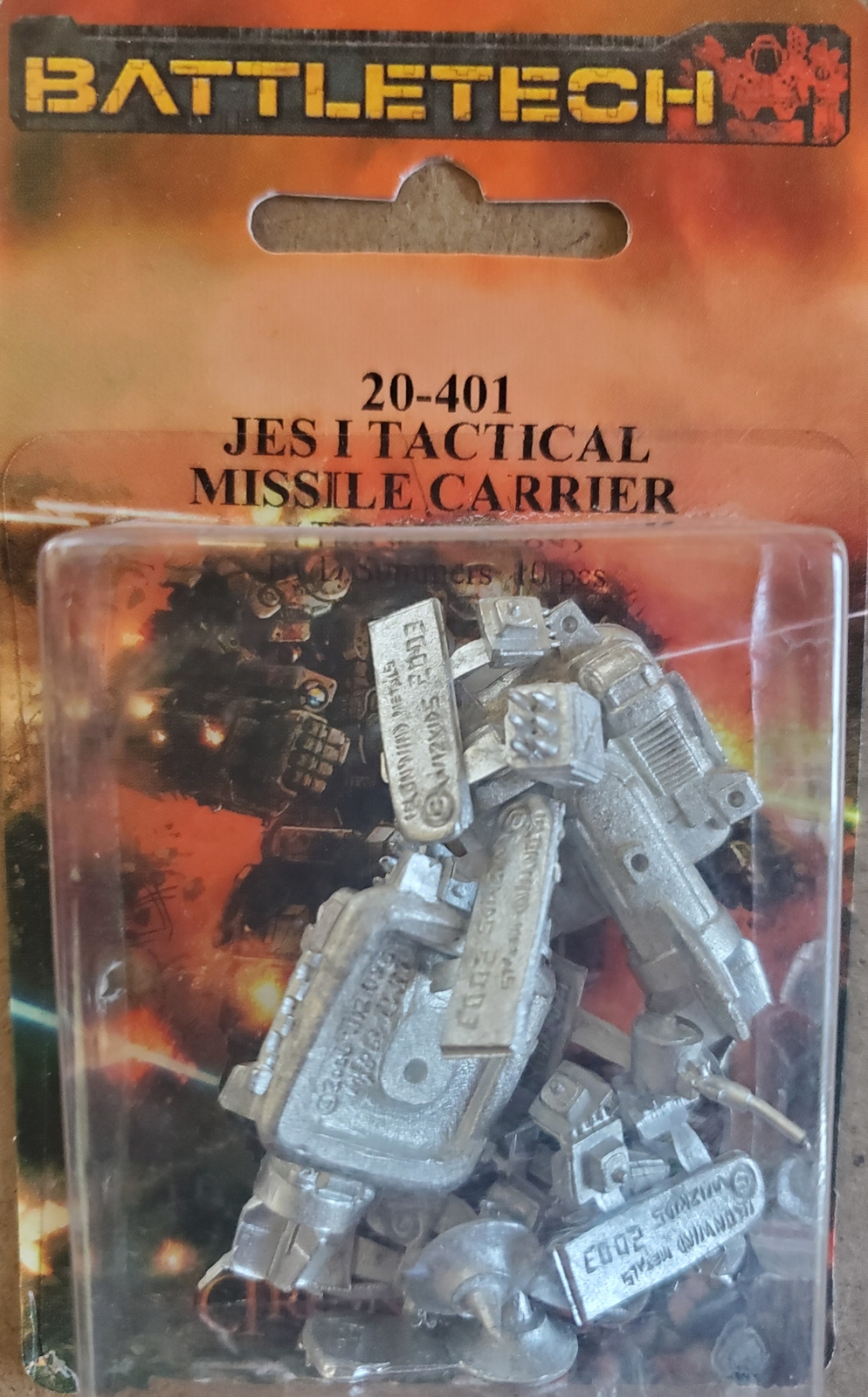 Миниатюры Battletech - Тактический ракетоносец JES I 2 - 20-401 от IWM 3890₽