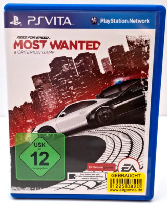 Need for Speed : Most Wanted (2012) - Playstation Vita Spiel - mit OVP - EA