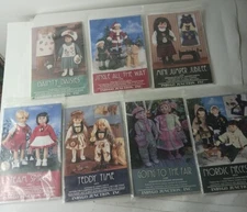 Lot of 7 Indygo Junction Doll 17" 18" 19" Clothes Sewing Patterns