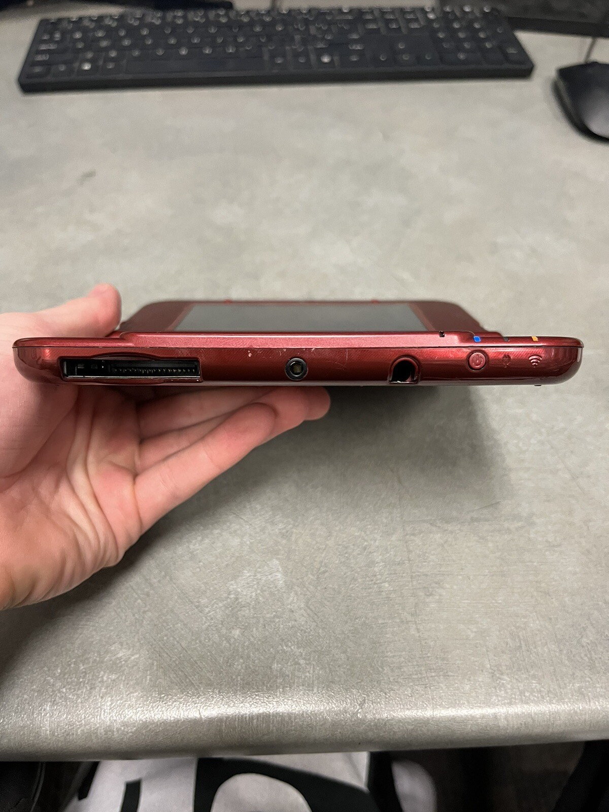 Nintendo New 3DS XL Red Handheld Console Model RED001 Read Below W