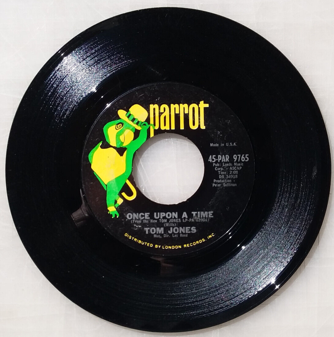 TOM JONES - Whats New Pussycat / Once Upon A Time - Vinyl 45rpm