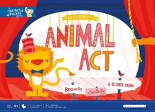 Silly Street ANIMAL ACT Board Game by Wannaple - Character Builder Age 4+