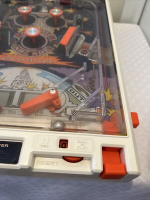 Vtg TOMY 1979 Atomic Arcade Electronic Pinball Machine Original