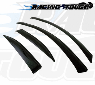 2MM Window Visor Wind Guard Outside Mount 4pcs 2008 2009 2010 2011-2014 Scion xD