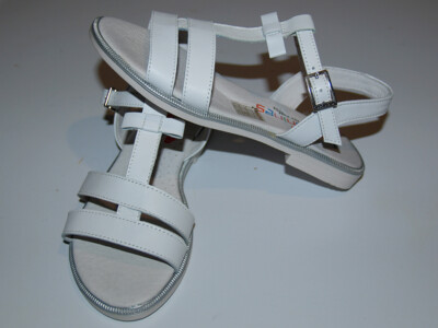 ZAPATO INFANTIL CALZADO NIÑO NIÑA ANDANINES E85031 LAURA BLANCO PIEL NAPALINA CH