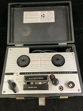 Vintage Rare Lloy'd's Np-505 Reel To Reel Tape Recorder For Parts Or Repair Only