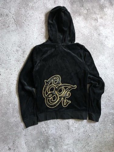 CHRISTIAN AUDIGIER Los Angeles Women's M Black Zip Hoodie Sweatshirt - Picture 6 of 7