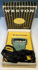 Vintage Weston Direct Reading Exposure Light Meter Model 854 w/ Original Box