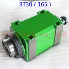 BT30 Taper Spindle Unit 7:24 Mechanical Power Head&Drawbar for Drilling Milling