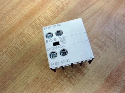 Eaton XTCEXFAC11 2P Control Contact