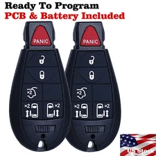 2 For 2012 2013 2014 2015 Dodge Grand Caravan Keyless Entry Remote Car Key Fob