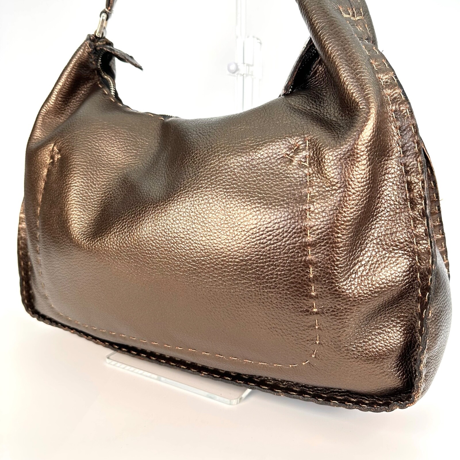Leather Handbag  Made in Japan