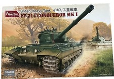 AMUSING HOBBY Kit n.35A006 carro pesante britannico FV 214 CONQUEROR Mk. Scala 1 1/35