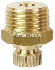 RUBINETTO DI SPURGO FIAC 490/2 RACCORDO FILETTATO MASCHIO 3/8" ARIA COMPRESSA