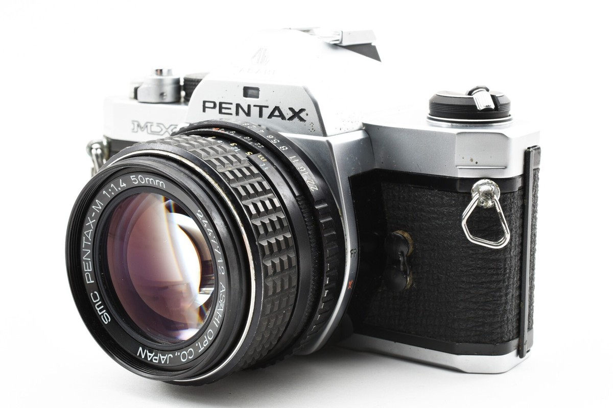 PENTAX MX ブラック SMC PENTAX-M 50mm F1.4 EXCELLENT+5] Pentax MX Black 35mm Film Camera SMC PENTAX-M