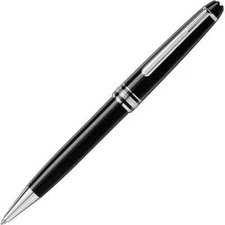 NEW Montblanc.Platinum`Meisterstuck` Ballpoint in Leather case New Low Price.