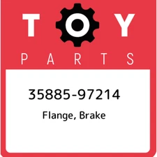 35885-97214 Toyota Flange, brake 3588597214, New Genuine OEM Part