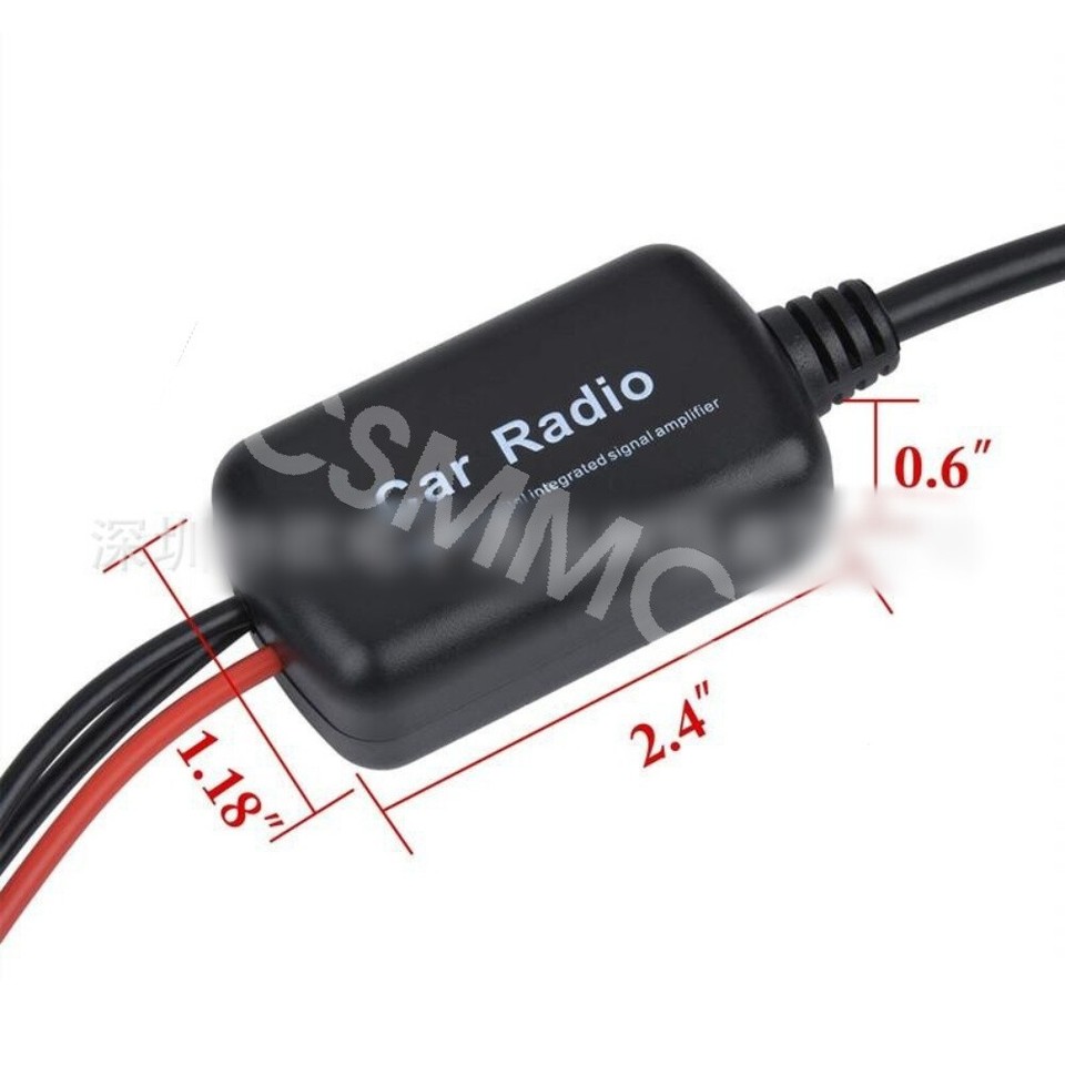 DAB+ AM/FM Digital Radio Signal Amplifier Booster For Car Stereo