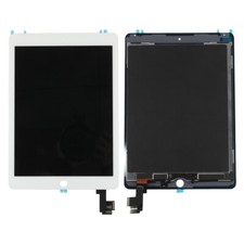 White For iPad Air 2 2014 LCD Touch Screen Digitizer Replacement 3M Adhesive