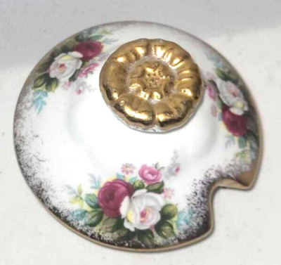 Vintage Royal Albert Celebrations Marmelade Einkochtopf nur Deckel