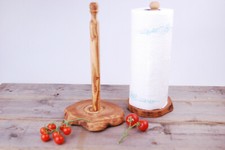 Küchenrollenständer Küchenrollenhalter Olivenholz Küchenrolle Halter Holzständer