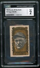 1963 Bazooka All-Time Greats Baseball Cards 21