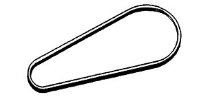 Cinghia Dentata XPA 1030 per Peruzzo TEG Special John Deere 36030129M