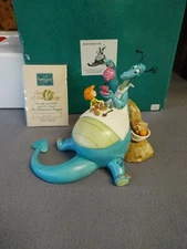  WDCC RELUCTANT DRAGON AND BOY, THE MORE THE MERRIER NEW, w/ original VHS