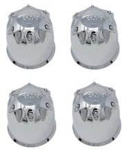 4 PACK - 89-8121HM Pacer Chrome Wheel Center Cap 