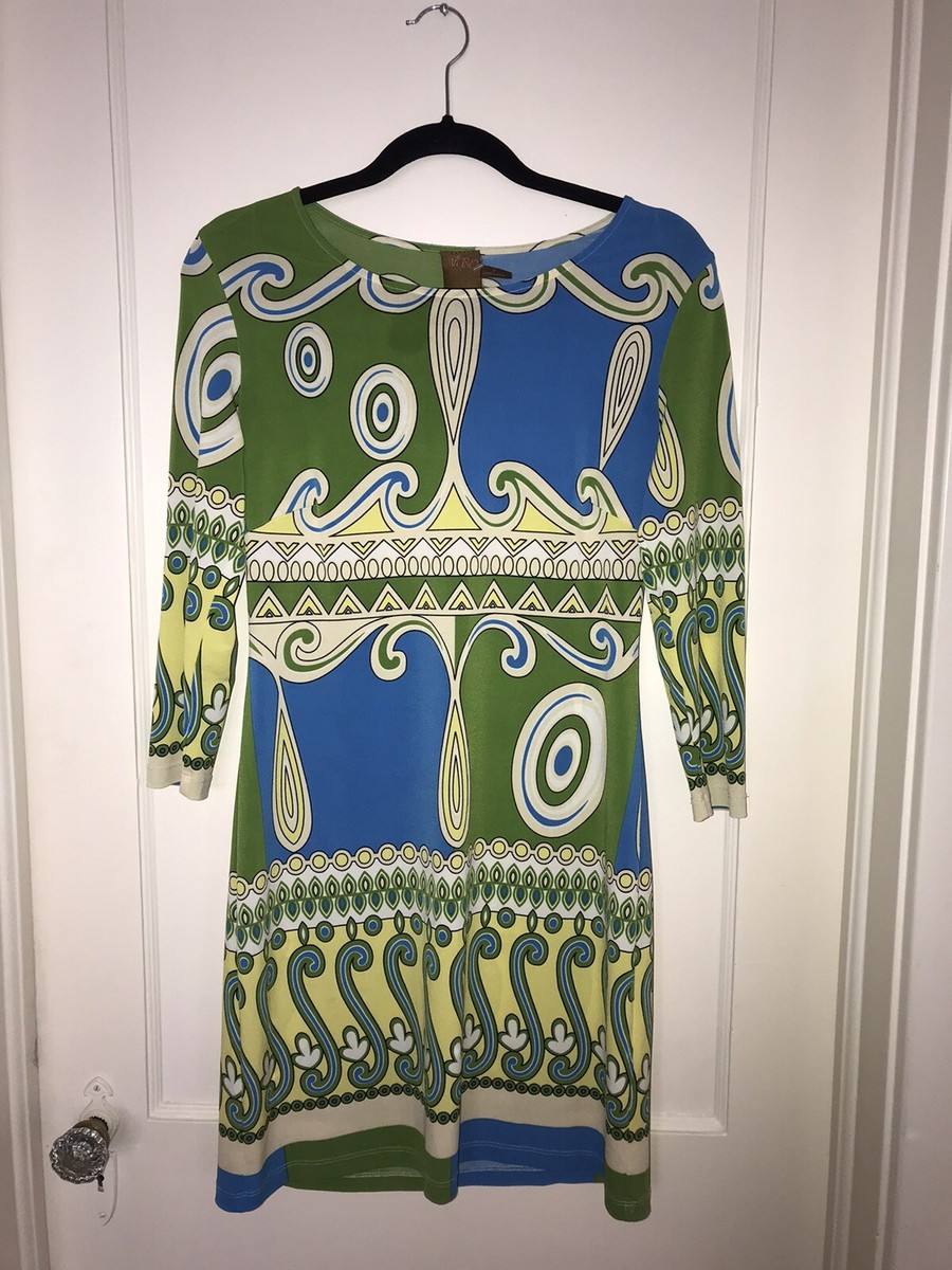 ali ro casual dresses Ali Ro Womens Pucci-esque Casual Dress Rare Whimsical Gorgeous Size 4