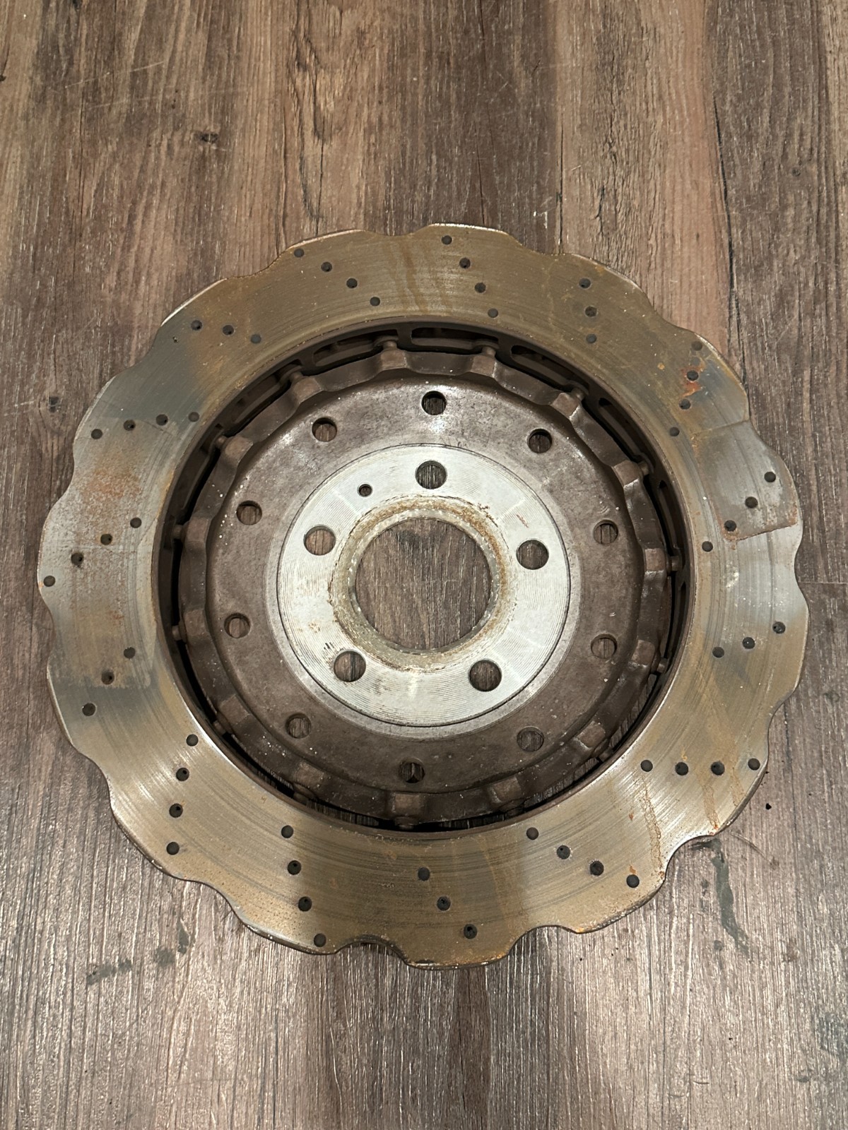 2017 AUDI R8 REAR REAR BRAKE DISC ROTOR OEM