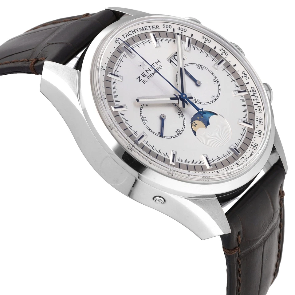 Zenith El Primero Helios Silver Dial Automatic Men's Watch 03.2160.4047/02.C713 - Image 3 of 4