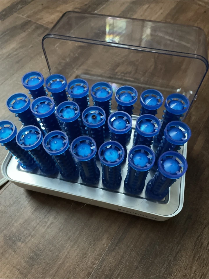 VTG Remington Tight Curls Hot Rollers Pageant WORKING Clips Extra Curler Rods - Image 4 of 4