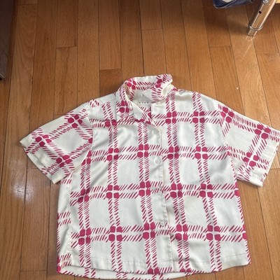 UNQLO × MARNI  Fashion Oversized open collar shirt Large