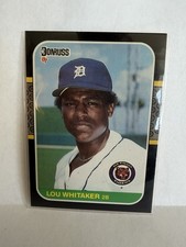 1987 Donruss - Lou Whitaker #107