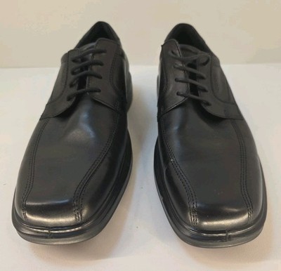 ECCO Men's Helsinki 2 Size 13 Plain Toe Tie Leather Oxford Shoes Black US 