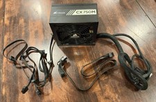 Corsair CX750M 750W Semi-Modular Power Supply Used