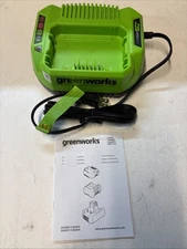 NEW Genuine Greenworks Pro 60V 60Volt Battery Charger CAC801. E 0051