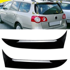 Rear Window Side Spoiler Canard Splitter Fit VW Travel Version Passat B6 Wagon